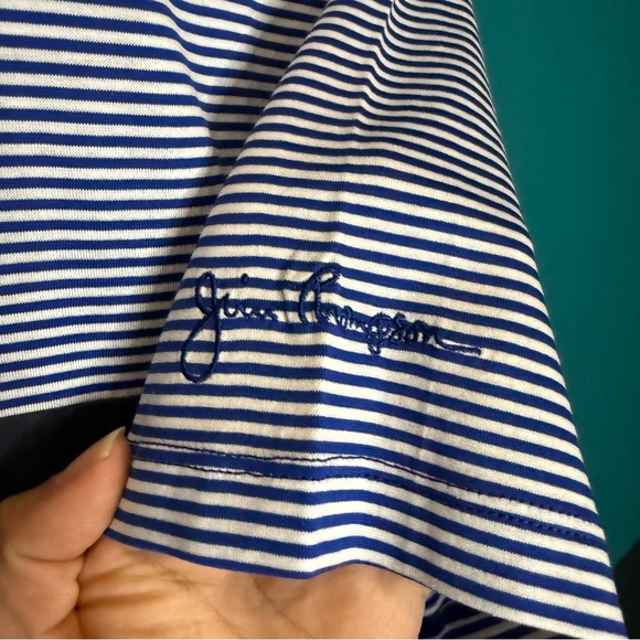 Classic Black and White Striped Men's T-Shirt - Picture 3 of 10